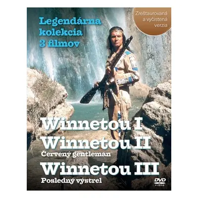 Balíček 3 ks DVD, Winnetou I, II, III Legendárna kolekcia 3 filmov