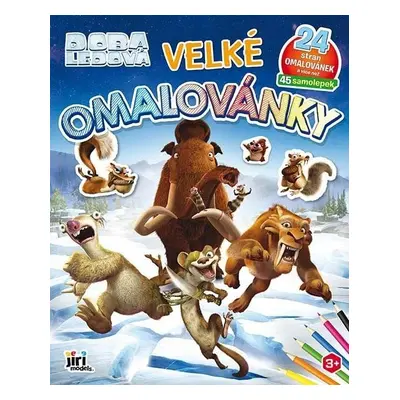 Doba ledová - Velké omalovánky