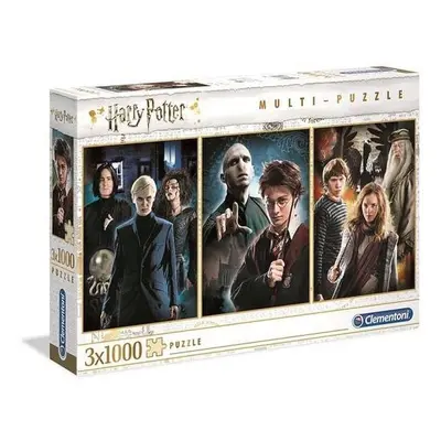 Clementoni Puzzle Harry Potter / 3x1000 dílků - Play Go