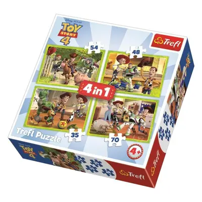 Trefl Puzzle Toy Story 4 - Příběh hraček 4v1 (35,48,54,70 dílků)