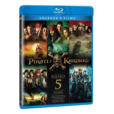 Piráti z Karibiku 1.-5. - kolekce 5 Blu-ray