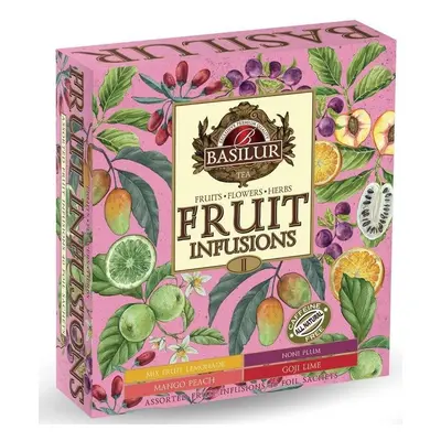 BASILUR Fruit Infusions Assorted Vol.II přebal 40 gastro sáčků