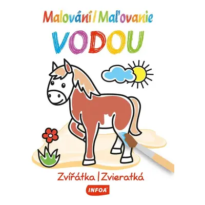 Malování vodou / Maľovanie vodou - Zvířátka / Zvieratká