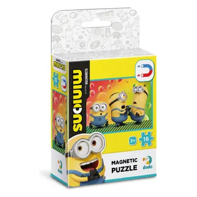 Magnetické puzzle Mimoni: Přátelé 16 dílků