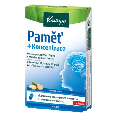 Kneipp Paměť a koncentrace