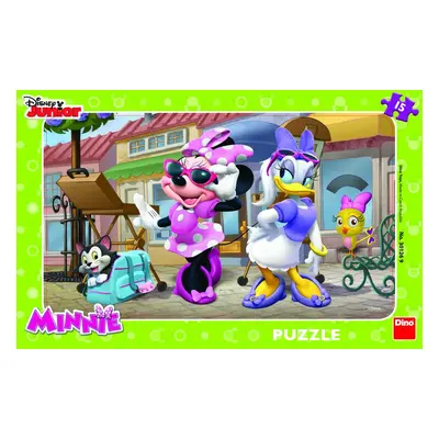 Minnie na Montmartru - puzzle 15 dílků - Dino