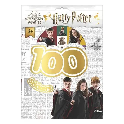 Harry Potter - 100 samolepek s omalovánkovými listy, 1. vydání - Kolektiv