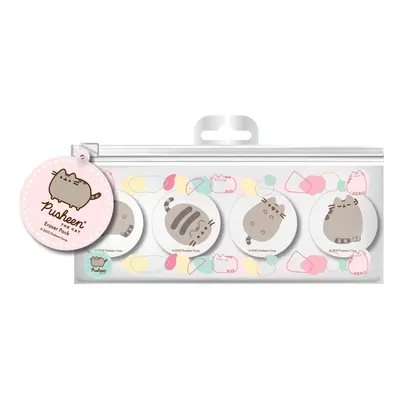 Pusheen Set gum - 4 ks - EPEE