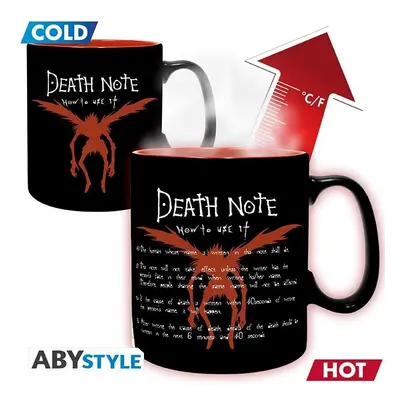 Death Note Keramický hrnek měnící 460 ml - Kira & Ryuk