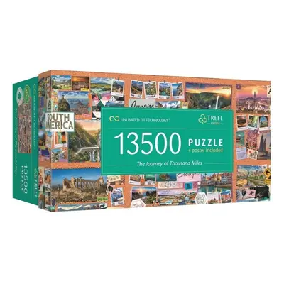 Puzzle Cesta dlouhá tisíc mil 13500 dílků