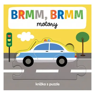 BRMM, BRMM motory - Knížka s puzzle - Beatrice Tinarelli