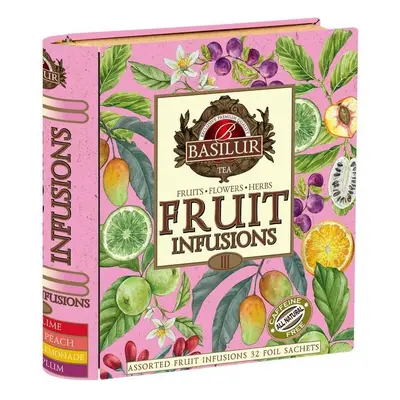 BASILUR Fruit Infusions Book Assorted Vol. III plech 32x2g