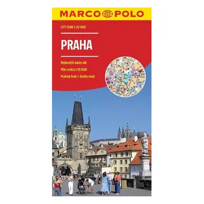 Praha 1:20 000 / mapa města