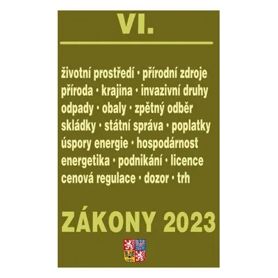 Zákony VI 2023 Životní prostředí, Odpad