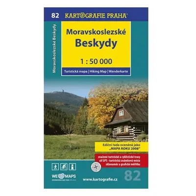 1: 50T (82)-Moravskoslezské Beskydy (turistická mapa), 1. vydání