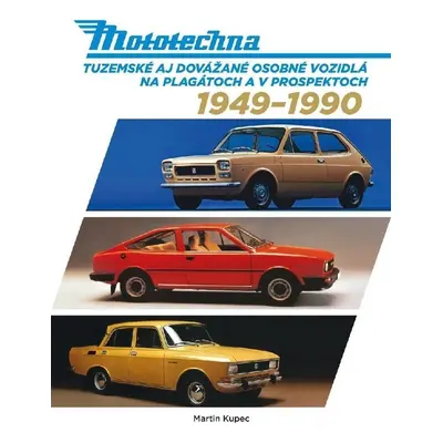 Mototechna - Tuzemská i dovážená osobní vozidla na plakátech a v prospektech 1949-1990 - Martin 