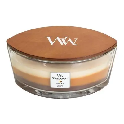 WoodWick Trilogy Café Sweets svíčka loď Trilogy 453,6g