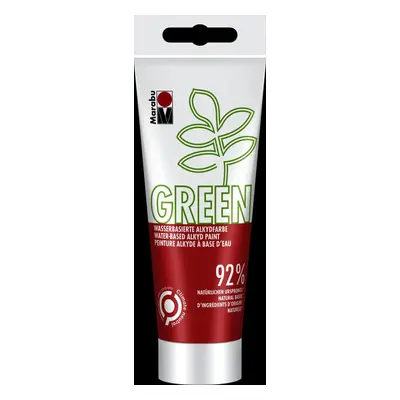 Marabu Green Alkydová barva - jasmínová červená 100 ml