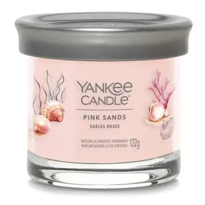 YANKEE CANDLE Pink Sands svíčka 121g (Signature tumbler malý )