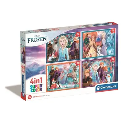 Puzzle 4in1 Frozen