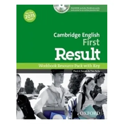 Cambridge English First Result Workbook with Key and Audio CD - Tim Falla