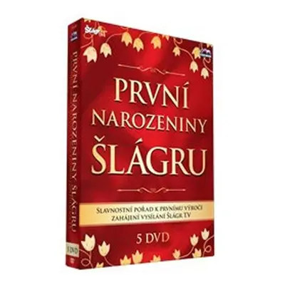 1. narozeniny Šlágr TV - 5 DVD