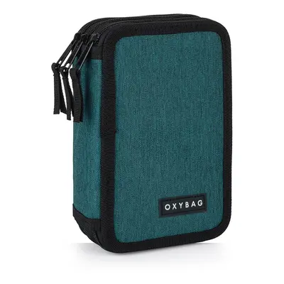 Oxybag Penál 3 patrový - Unicolor Green