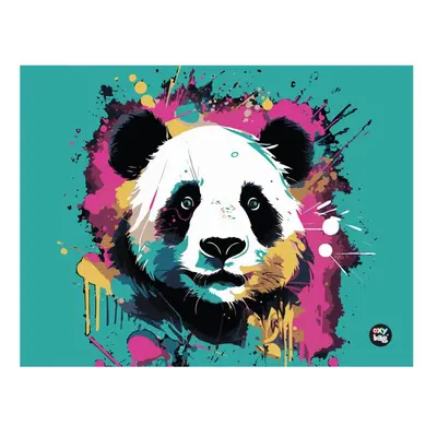 Ubrus do výtvarné výchovy 65x50cm Panda