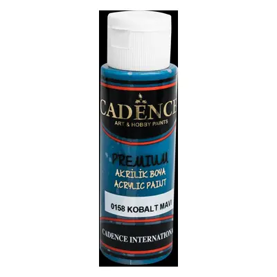 Akrylová barva Cadence Premium - modrá / 70 ml