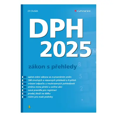 DPH 2025 - zákon s přehledy - Jiří Dušek