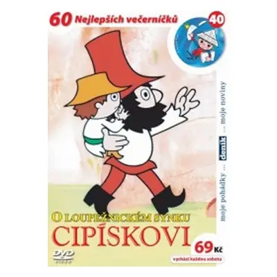 O loupežnickém synku Cipískovi - DVD - Václav Čtvrtek