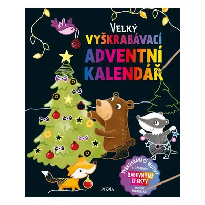 Velký vyškrabávací adventní kalendář, 1. vydání