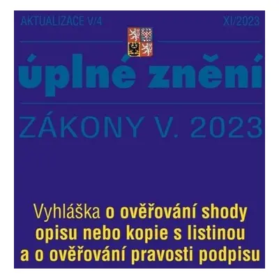 Aktualizace V/4 2023 Obecní úřady