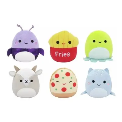 Squishmallows Micromallows 6-Pack Lochneska, Chobotnice, Hranolky, Pizza, Kozel, Brouk 6 cm