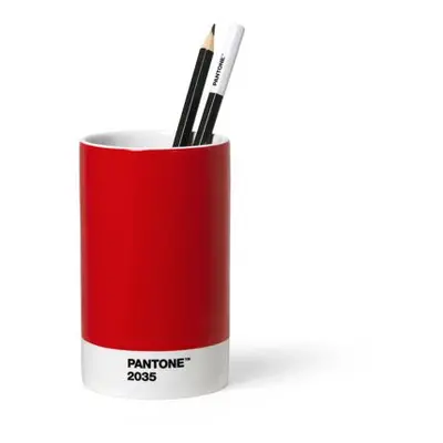 Pantone Porcelánový stojánek na tužky - Red 2035