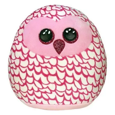 Ty Squish-a-Boos PINKY - růžová sova 22 cm