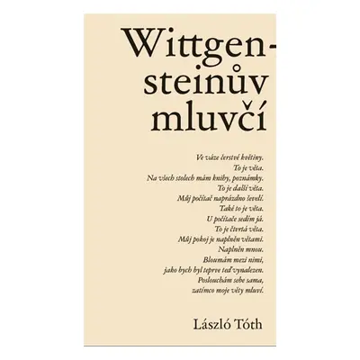 Wittgensteinův mluvčí - László Tóth