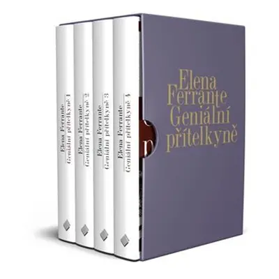 Geniální přítelkyně BOX 1-4, 3. vydání - Elena Ferrante