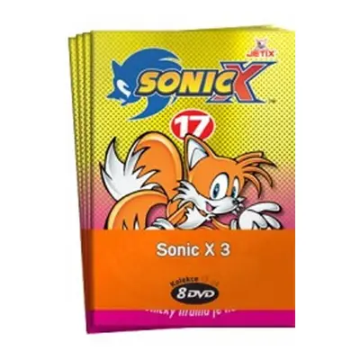 Sonic X 3. - kolekce 8 DVD