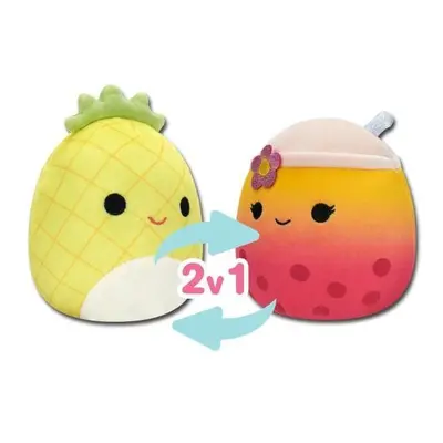 Squishmallows 2v1 - ananas Maui a bubble tea Bergit 13 cm