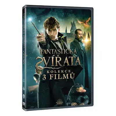 Fantastická zvířata - kolekce 1-3. (3DVD)