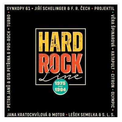 Hard Rock Line 1975-1984 - LP - Various Artists