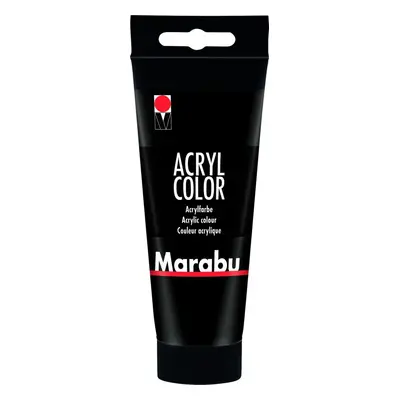 Marabu Acryl Color akrylová barva - černá 073, 100 ml