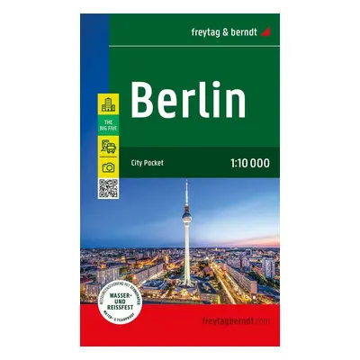 Berlín 1:10 000 / mapa města