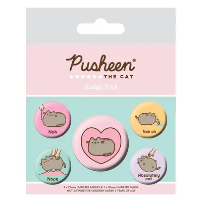 Pusheen - set odznaků - EPEE