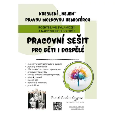 Kreslení „nejen“ pravou mozkovou hemisférou – 2. vydání - Jana Laštovičková Grygarová