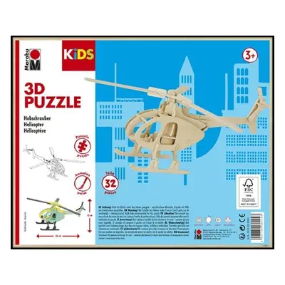 Marabu KiDS 3D Puzzle - Helicopter