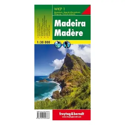 WKP 1 Madeira 1:30 000 / turistická mapa