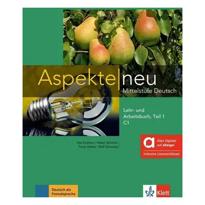 Aspekte neu C1 – Hybride Ausgabe – Lehr./Arbeitsbuch Teil 1 + MP3 allango.net + Lizenz (24 Monat