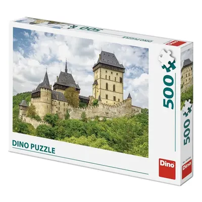 Puzzle Hrad Karlštejn 500 dílků - Dino